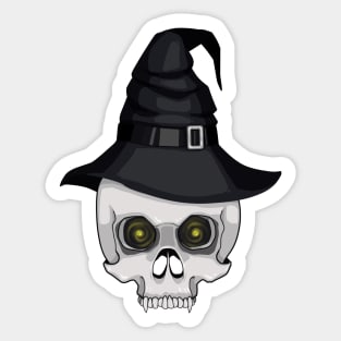 Bewitched (Lime Background) Sticker